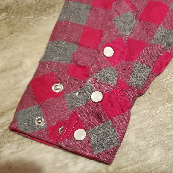 BC Clothing fleece lined button up collard shirt - Picture 2 of 10